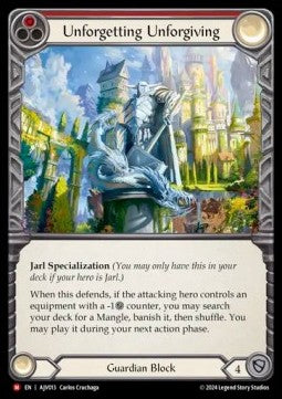 Unforgetting Unforgiving (Rainbow Foil) - Armory Deck Origins: Jarl Vetreidi (Majestic) [AJV-013]