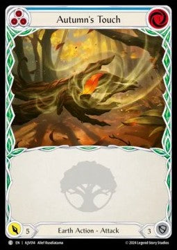 Autumn's Touch (Blue) (Regular) - Armory Deck Origins: Jarl Vetreidi (Common) [AJV-014]