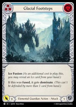 Glacial Footsteps (Blue) (Regular) - Armory Deck Origins: Jarl Vetreidi (Common) [AJV-015]