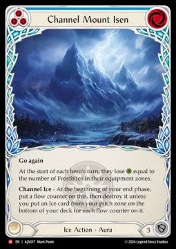 Channel Mount Isen (Rainbow Foil) - Armory Deck Origins: Jarl Vetreidi (Majestic) [AJV-017]