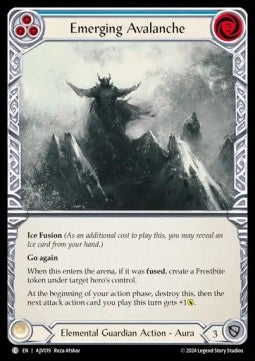 Emerging Avalanche (Blue) (Regular) - Armory Deck Origins: Jarl Vetreidi (Common) [AJV-019]