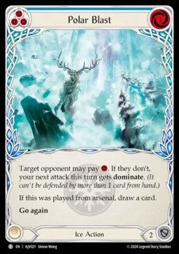 Polar Blast (Blue) (Regular) - Armory Deck Origins: Jarl Vetreidi (Common) [AJV-021]