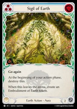 Sigil of Earth (Regular) - Armory Deck Origins: Jarl Vetreidi (Common) [AJV-022]
