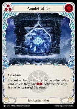 Amulet of Ice (Regular) - Armory Deck Origins: Jarl Vetreidi (Common) [AJV-026]