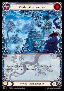 Wide Blue Yonder (Extended Art Rainbow Foil) - FAB Promos (Promo) [FAB-239]