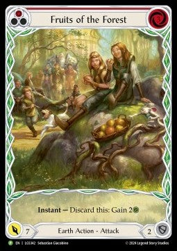 Fruits of the Forest (Red) (Extended Art Rainbow Foil) - LGS Promos (Promo) [LGS-342]