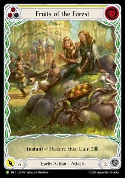 Fruits of the Forest (Yellow) (Extended Art Rainbow Foil) - LGS Promos (Promo) [LGS-343]