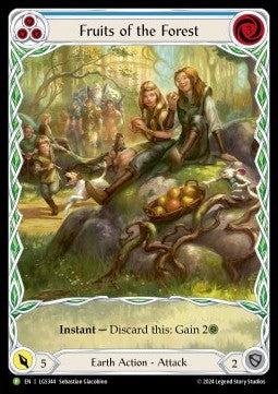 Fruits of the Forest (Blue) (Extended Art Rainbow Foil) - LGS Promos (Promo) [LGS-344]