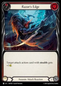 Razor's Edge (Red) (Regular) - The Hunted (Common) [HNT-050]