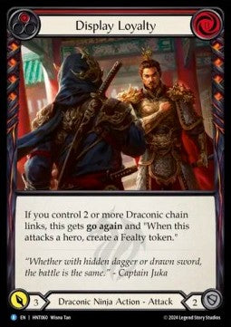 Display Loyalty (Rainbow Foil) - The Hunted (Rare) [HNT-060]