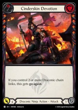 Cinderskin Devotion (Red) (Regular) - The Hunted (Common) [HNT-065]