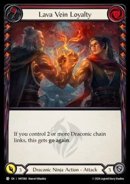 Lava Vein Loyalty (Red) (Regular) - The Hunted (Common) [HNT-068]