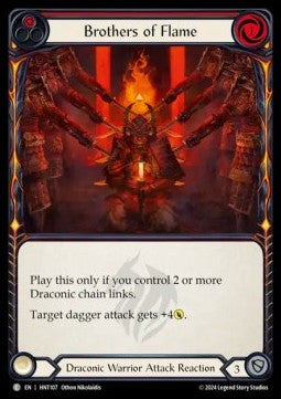Brothers of Flame (Regular) - The Hunted (Common) [HNT-107]