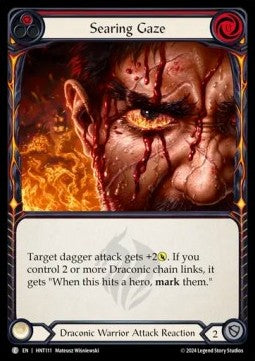 Searing Gaze (Regular) - The Hunted (Common) [HNT-111]