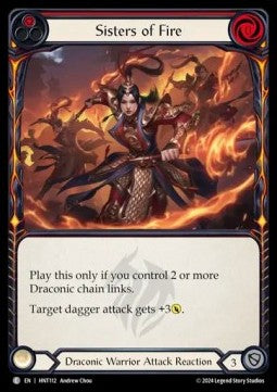 Sisters of Fire (Regular) - The Hunted (Common) [HNT-112]