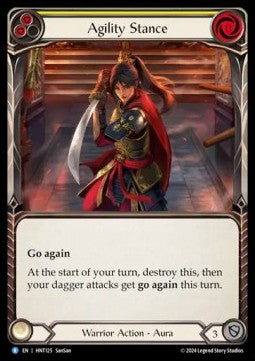 Agility Stance (Regular) - The Hunted (Rare) [HNT-125]