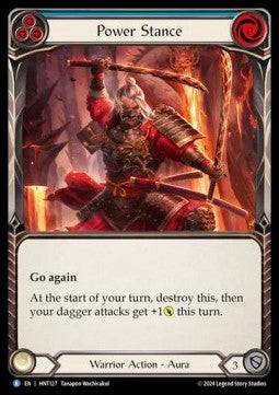 Power Stance (Rainbow Foil) - The Hunted (Rare) [HNT-127]