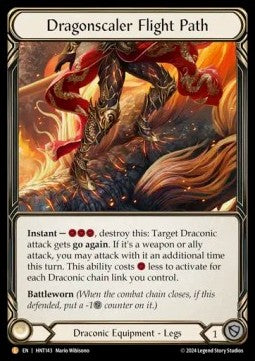 Dragonscaler Flight Path (Rainbow Foil) - The Hunted (Legendary) [HNT-143]