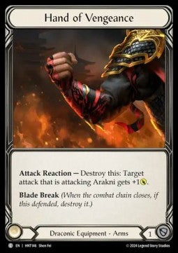 Hand of Vengeance (Cold Foil) - The Hunted (Common) [HNT-146]