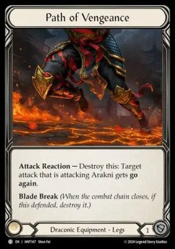 Path of Vengeance (Cold Foil) - The Hunted (Common) [HNT-147]