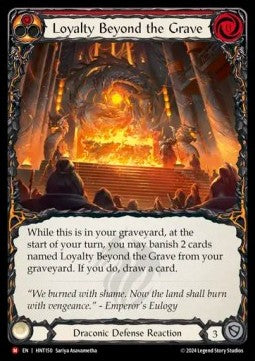 Loyalty Beyond the Grave (Rainbow Foil) - The Hunted (Majestic) [HNT-150]