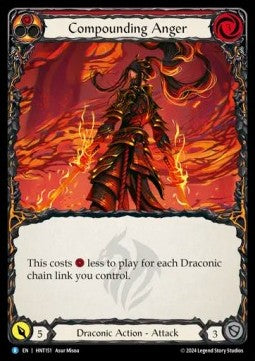 Compounding Anger (Rainbow Foil) - The Hunted (Rare) [HNT-151]