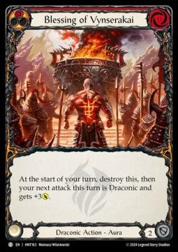 Blessing of Vynserakai (Rainbow Foil) - The Hunted (Common) [HNT-163]