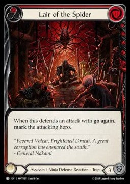 Lair of the Spider (Rainbow Foil) - The Hunted (Common) [HNT-191]