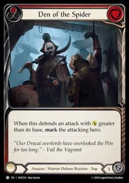 Den of the Spider (Regular) - The Hunted (Common) [HNT-214]