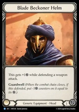 Blade Beckoner Helm (Regular) - The Hunted (Rare) [HNT-216]