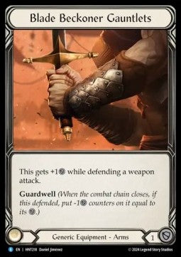 Blade Beckoner Gauntlets (Regular) - The Hunted (Rare) [HNT-218]
