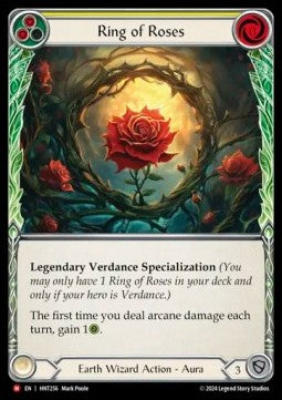 Ring of Roses (Cold Foil) - The Hunted (Majestic) [HNT-256]