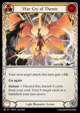 War Cry of Themis (Rainbow Foil) - The Hunted (Majestic) [HNT-257]