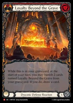 Loyalty Beyond the Grave (Extended Art Rainbow Foil) - The Hunted (Majestic) [HNT-150]