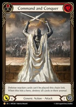 Command and Conquer (Extended Art Rainbow Foil) - The Hunted (Legendary) [HNT-260]