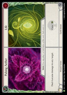 Pulsing Aether // Life (Cold Foil) - LGS Promos (Promo) [LGS-340]