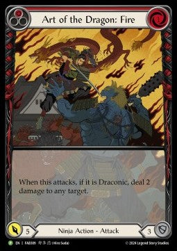 Art of the Dragon: Fire (Extended Art Rainbow Foil) - FAB Promos (Promo) [FAB-309]