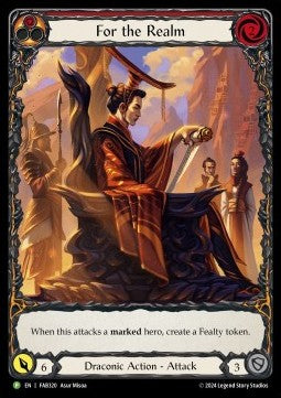 For the Realm (Extended Art Rainbow Foil) - FAB Promos (Promo) [FAB-320]