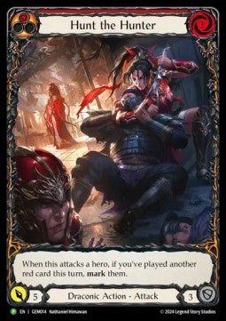 Hunt the Hunter (Extended Art Rainbow Foil) - GEM Pack Promos (Promo) [GEM-014]