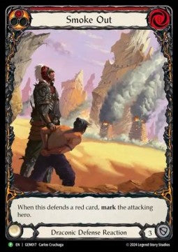 Smoke Out (Extended Art Rainbow Foil) - GEM Pack Promos (Promo) [GEM-017]
