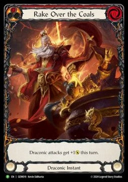 Rake Over the Coals (Extended Art Rainbow Foil) - GEM Pack Promos (Promo) [GEM-019]