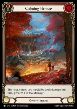 Calming Breeze (Extended Art Rainbow Foil) - GEM Pack Promos (Promo) [GEM-031]