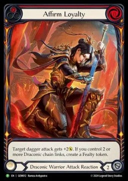 Affirm Loyalty (Regular) - GEM Pack Promos (Promo) [GEM-012]