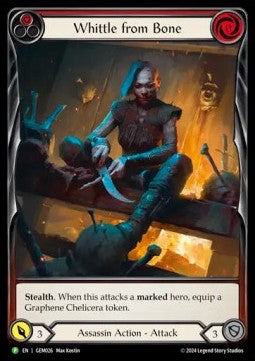 Whittle from Bone (Red) (Regular) - GEM Pack Promos (Promo) [GEM-026]