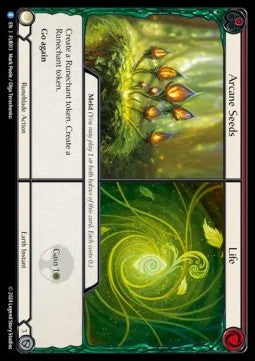 Arcane Seeds // Life (Regular) - Rosetta - Florian Blitz Deck (Rare) [FLR-013]