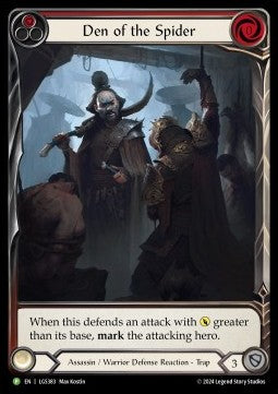 Den of the Spider (Extended Art Rainbow Foil) - LGS Promos (Promo) [LGS-383]