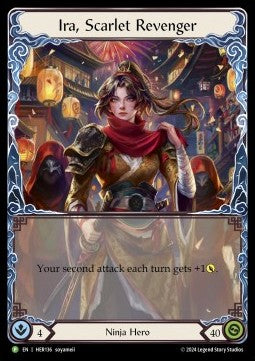 Ira, Scarlet Revenger (Cold Foil) - Hero Promos (Promo) [HER-136]