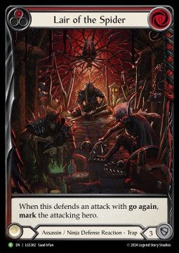 Lair of the Spider (Extended Art Rainbow Foil) - LGS Promos (Promo) [LGS-382]