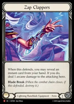 Zap Clappers (Rainbow Foil) - Armory Deck: Aurora (Majestic) [AST-005]