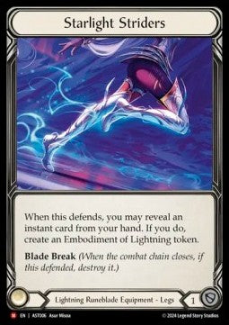 Starlight Striders (Rainbow Foil) - Armory Deck: Aurora (Majestic) [AST-006]